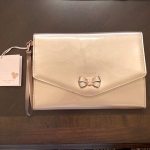 Rose Gold Ted Baker Clutch bag